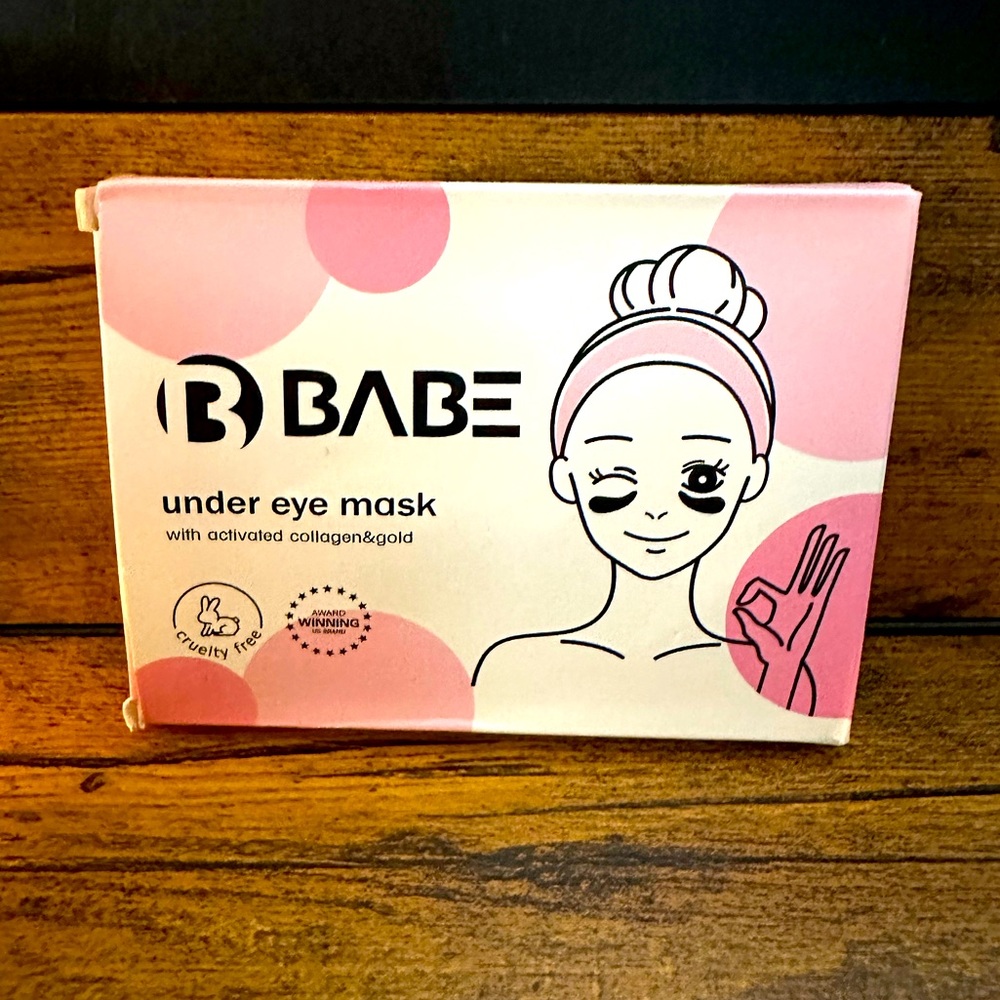 NIB BABE UNDER EYE MASK INCLUDES QUANTITY 5